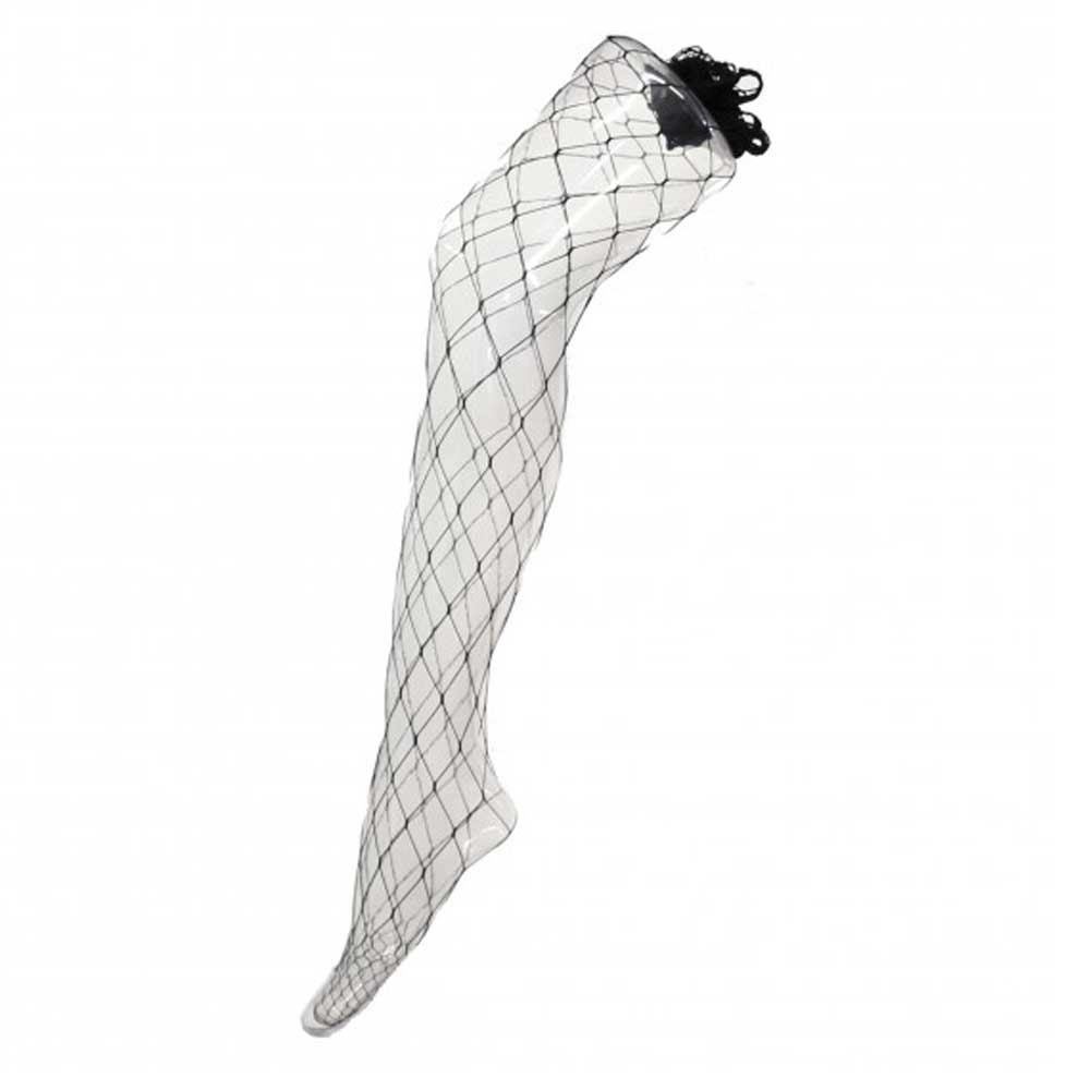 Zac's Alter Ego - Full length fishnet Strumpfhose - Schwarz